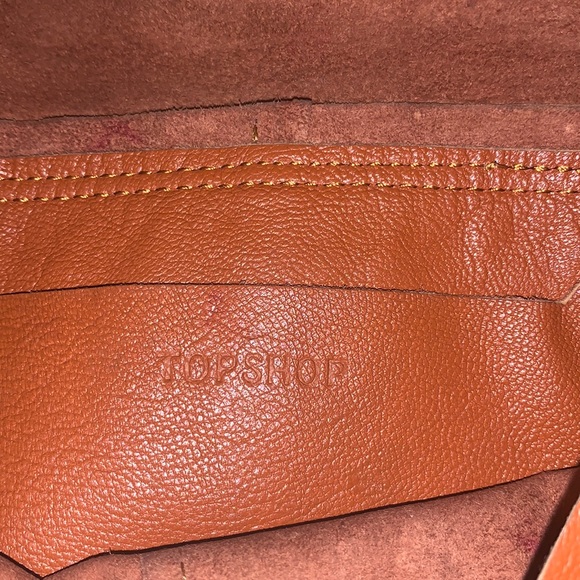 Topshop brown crossbody walltet - Picture 11 of 12